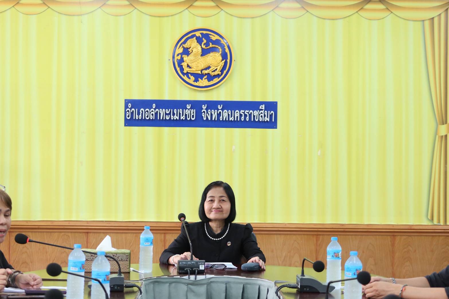 นางสาวพุทธิมาลย์  เชียรพิมาย พัฒนาการจังหวัดนครราชสีมา พร้อมด้วยนักวิชาการพัฒนาชุมชนสำนักงานพัฒนาชุมชนจังหวัดนครราชสีมาลงพื้นที่นิเทศและติดตามการขับเคลื่อนงานการพัฒนาชุมชนของสำนักงานพัฒนาชุมชนอำเภอลำทะเมนชัย 